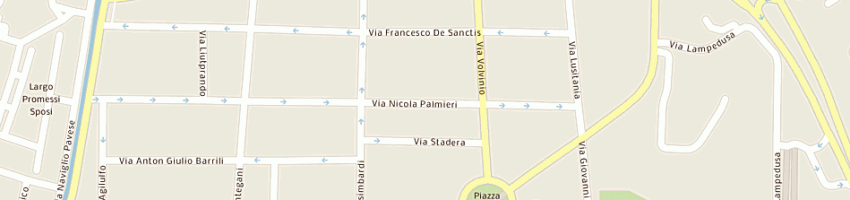 Mappa della impresa sicurezza aziendale (srl) a MILANO