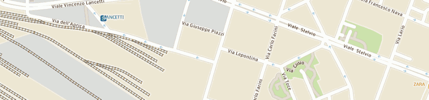 Mappa della impresa torno srl a MILANO