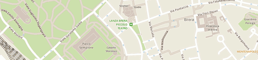 Mappa della impresa fondazione antonio mazzotta a MILANO