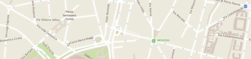 Mappa della impresa mediabuster sas di virta virpi anneli e c a MILANO