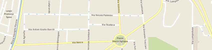 Mappa della impresa favalli francesco a MILANO