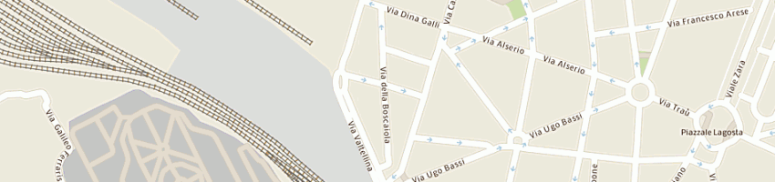 Mappa della impresa promonet srl a MILANO