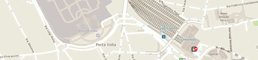 Mappa della impresa italferr spa a MILANO