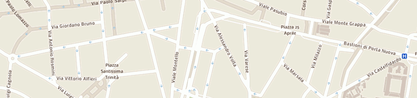 Mappa della impresa condominio via pontida 4 a MILANO