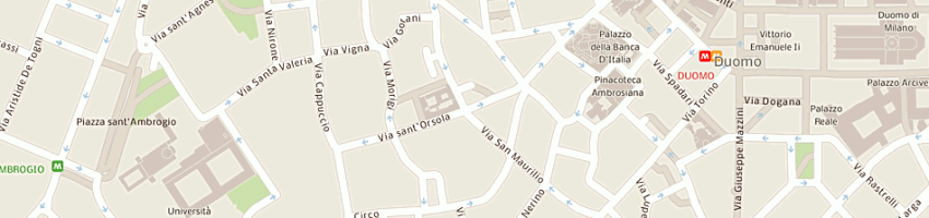 Mappa della impresa immobiliare del cavallo rampante srl a MILANO