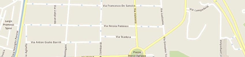 Mappa della impresa mdg elettrodomestici di distefano gabriele a MILANO