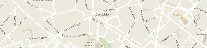 Mappa della impresa guerini e e m snc a MILANO