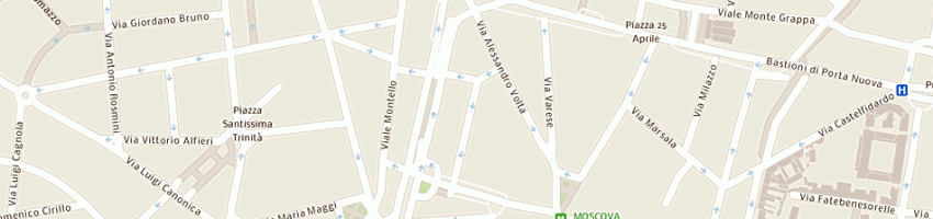 Mappa della impresa ab citta' soc cooperativa sociale onlus a MILANO