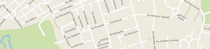 Mappa della impresa compagnin oscar a PAVIA