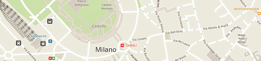 Mappa della impresa studio notarile maria grazia gernia a MILANO