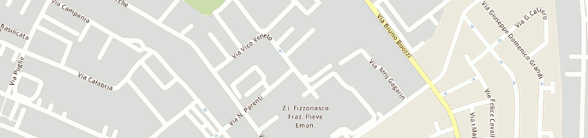 Mappa della impresa fenini srl a PIEVE EMANUELE