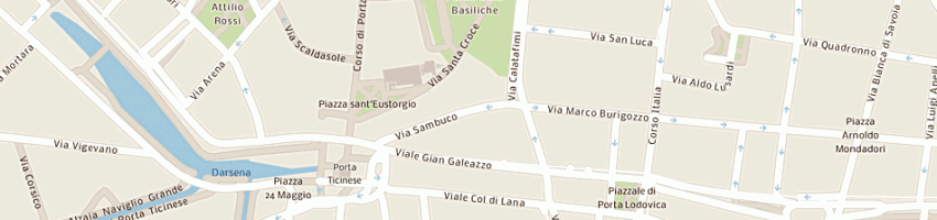 Mappa della impresa casasco ermanno a MILANO