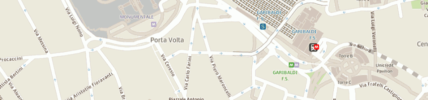 Mappa della impresa moma srl a MILANO