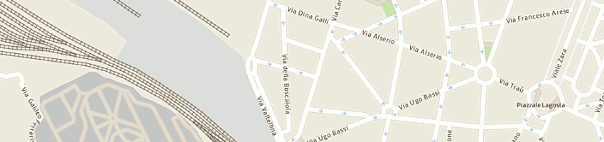 Mappa della impresa asm pavia a MILANO