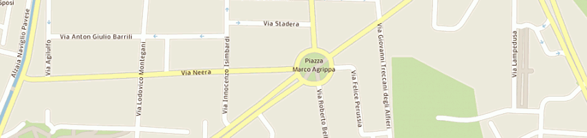 Mappa della impresa molteni fabio a MILANO