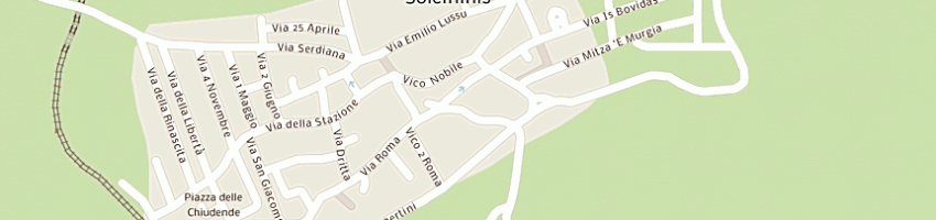 Mappa della impresa placentino cogoni tecla a SOLEMINIS