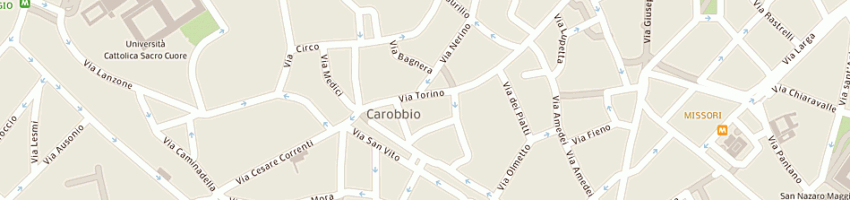 Mappa della impresa recont sas di pier luigi gusmitta e c a MILANO