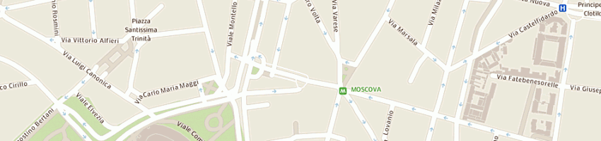 Mappa della impresa la maison sas di massimo tappia e c a MILANO