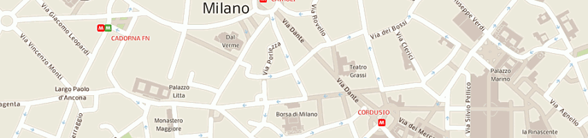 Mappa della impresa chiesa cristiana ortodossa del patriarcato di mosca a MILANO