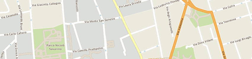 Mappa della impresa shop net di justina medrano dionicio a MILANO