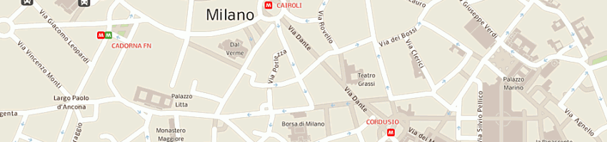 Mappa della impresa banca banco di sardegna a MILANO