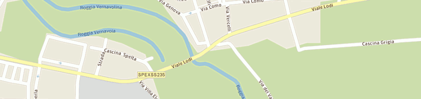Mappa della impresa brera maurizio a PAVIA