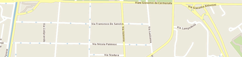 Mappa della impresa rossi giorgio a MILANO