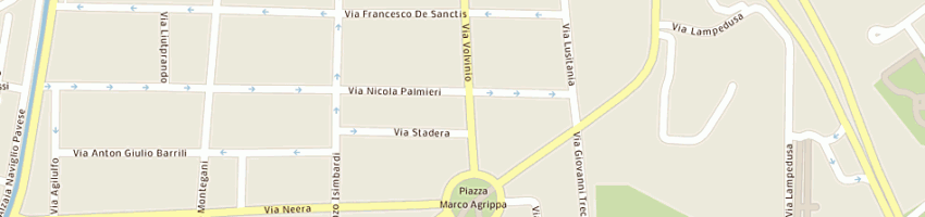 Mappa della impresa sarubbo fortunato a MILANO