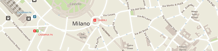 Mappa della impresa renato e i jolly snc di renato ratti ec a MILANO