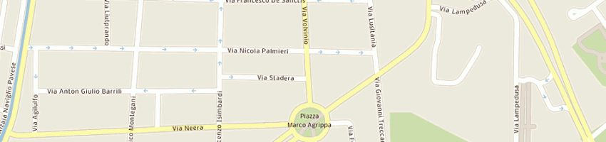 Mappa della impresa fgf di lamanna francesco a MILANO