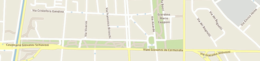 Mappa della impresa farmacia balboni del dr renzo balboni a MILANO