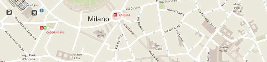 Mappa della impresa thermogestio a MILANO