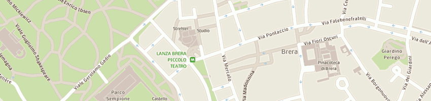 Mappa della impresa hotel napoli snc di nicodemo maria carmela e c a MILANO