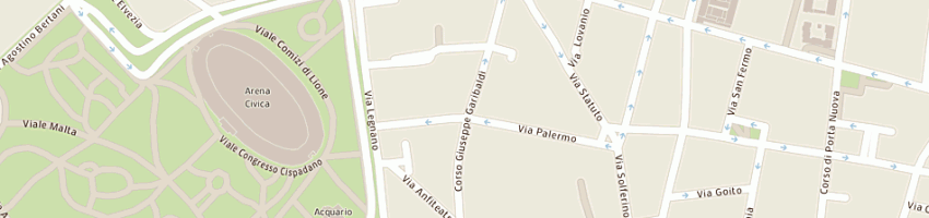 Mappa della impresa trattoria al matarel srl a MILANO