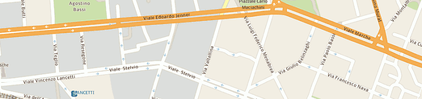 Mappa della impresa digi technology srl a MILANO