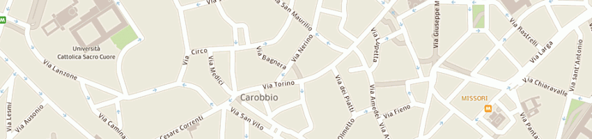 Mappa della impresa nea srl a MILANO