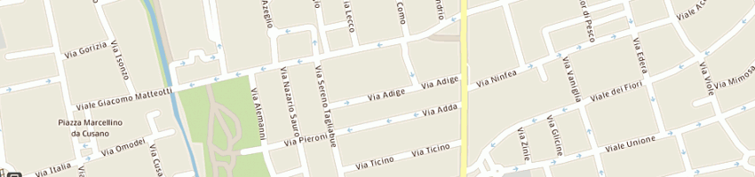 Mappa della impresa studio 3 emme di fanti alessandra e c sas a MILANO