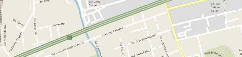 Mappa della impresa rigal di rizzi mauro antonio e c sas a CORMANO
