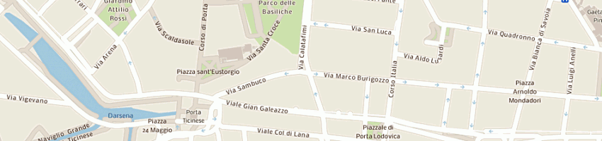 Mappa della impresa istituto beata vergine addolorata a MILANO