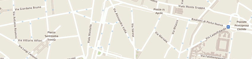 Mappa della impresa zoo rautes di tesolin marcella a MILANO