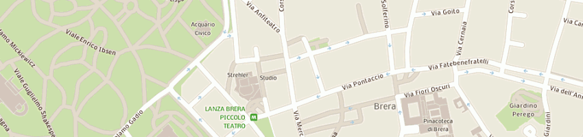 Mappa della impresa imperiali comunicazione sas a MILANO