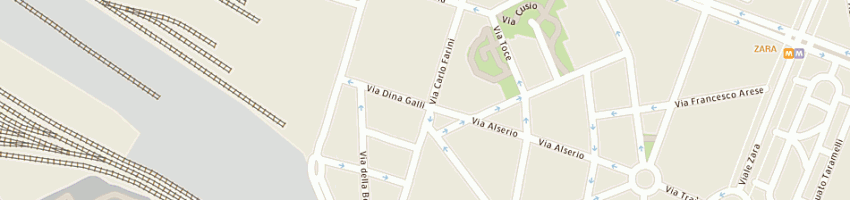 Mappa della impresa sordi maria emilia a MILANO