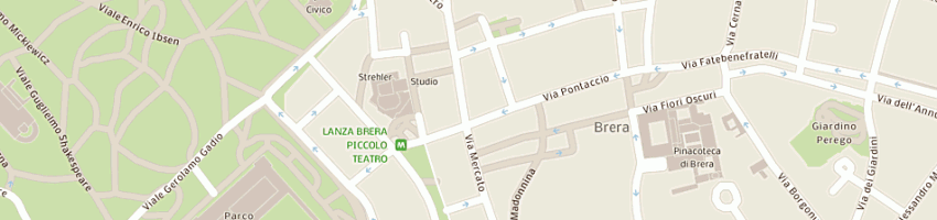 Mappa della impresa idea plus (srl) a MILANO