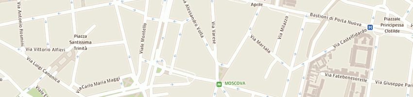 Mappa della impresa imbellone isabella a MILANO