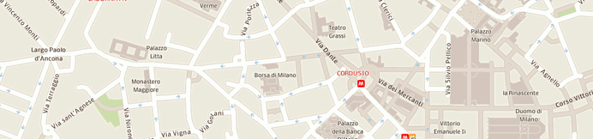 Mappa della impresa magarotto mauro a MILANO