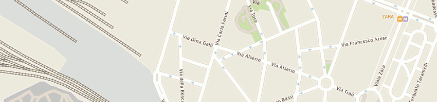 Mappa della impresa de simone cosmesi professionale di de simone a e c snc a MILANO