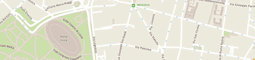 Mappa della impresa quarto srl a MILANO