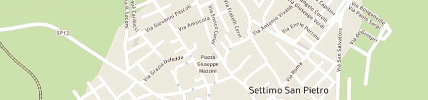 Mappa della impresa comune a SETTIMO SAN PIETRO