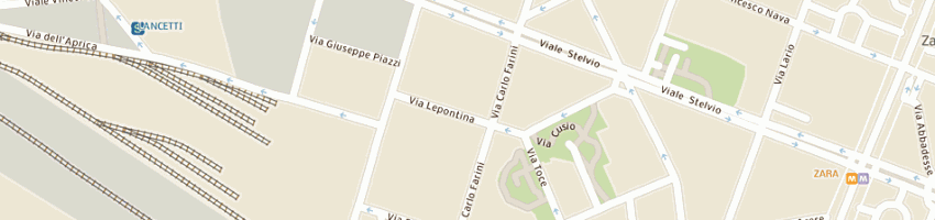 Mappa della impresa sellitto service di sellitto monia a MILANO