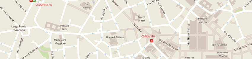 Mappa della impresa sun international resorts (italia ) srl a MILANO